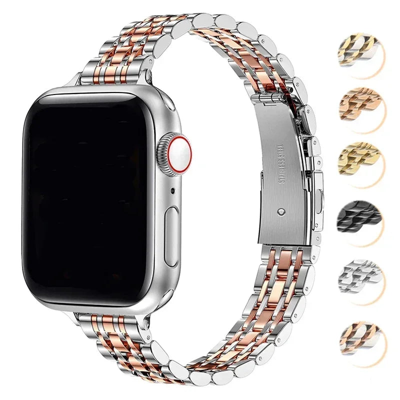 Bracelet de remplacement pour Apple Watch en acier inoxydable