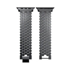 Bracelet de remplacement pour Apple Watch en acier inoxydable - pour femme noir
