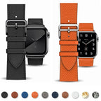 Bracelet de remplacement pour Apple Watch en cuir pour femme et pour homme