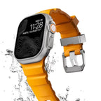 Bracelet de remplacement pour Apple Watch en silicone épais