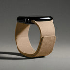Bracelet de remplacement pour Apple Watch en silicone magnétique marron