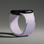 Bracelet de remplacement pour Apple Watch en silicone magnétique violet