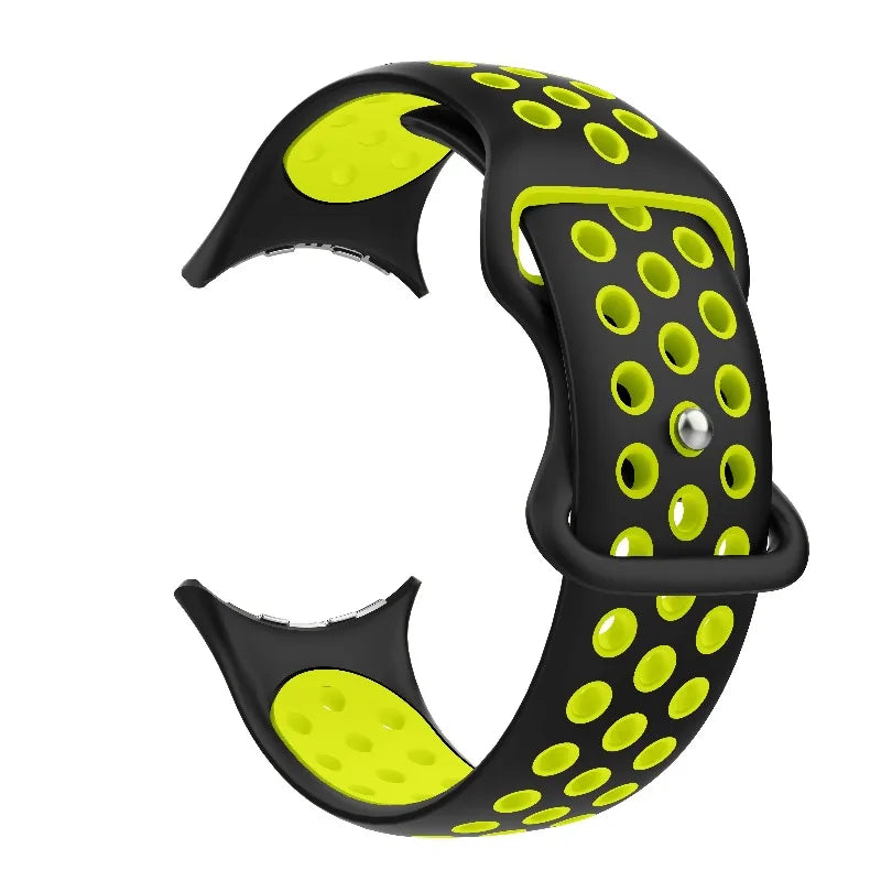 Bracelet de remplacement pour Google Pixel Watch 1, 2, 3, 4 41mm 45mm noir et vert