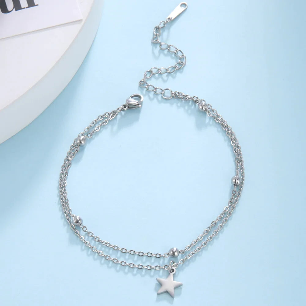 Double Bracelet with Star