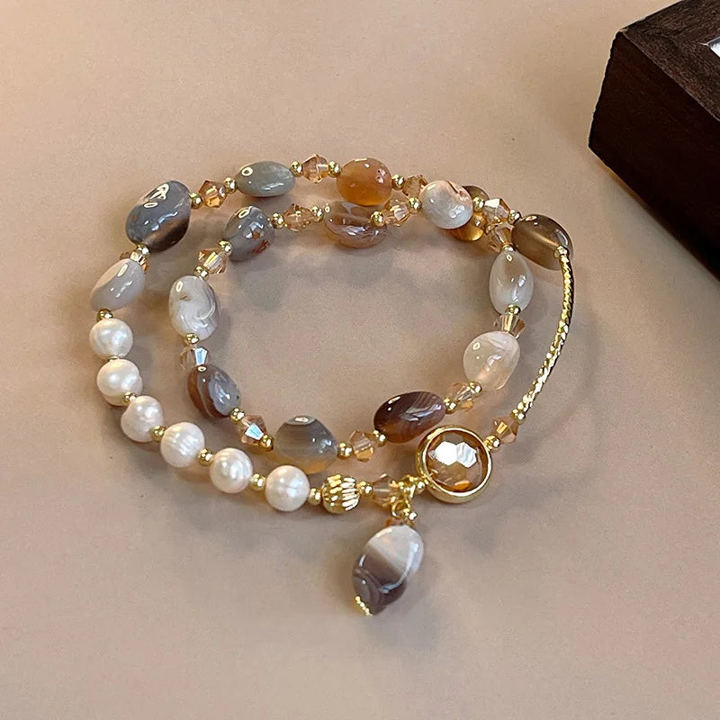 Double Pearl Bracelet