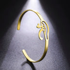 Ancient Egypt Bracelet With Eye of Horus gold