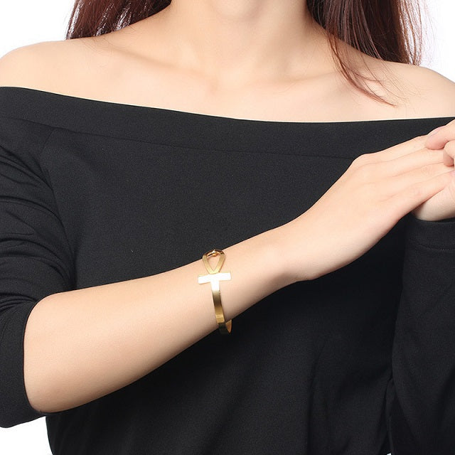 Egyptian bracelet for women gold