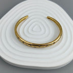 Elegant Bracelet with Gold Starry Skies