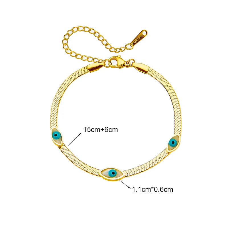 Elegant Bracelet Against the Evil Eye for Women