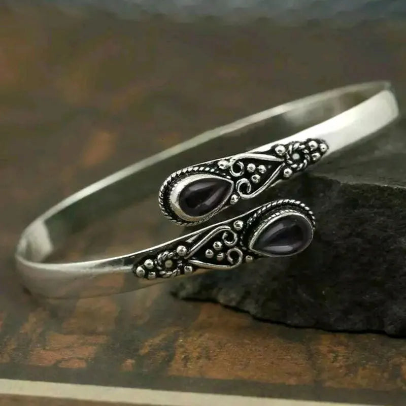 Bracelet Elégant de Style Ethnique noir