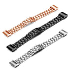 Bracelet en acier pour montre Fitbit Charge 5, Charge 6 