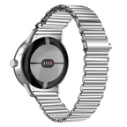 Tempered Steel Bracelet Smartwatch Google Pixel Watch 1 & 2 silver gray