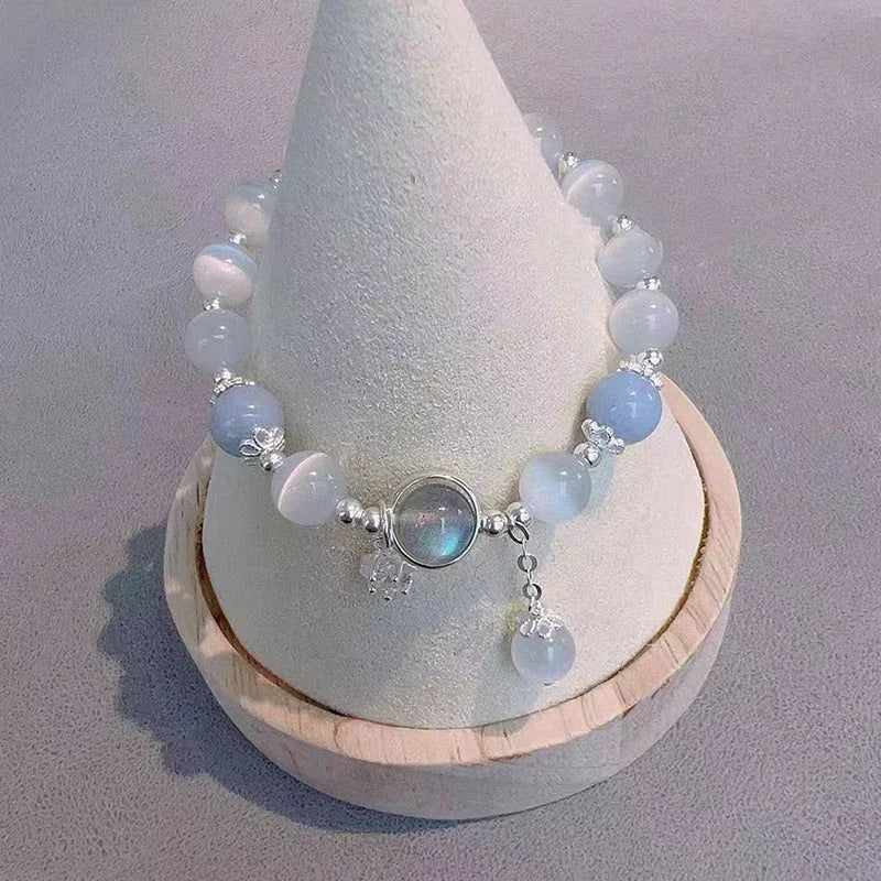 Crystal Bracelet for Fertility Moonstone