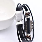 Rock ’n’ roll guitar leather bracelet 