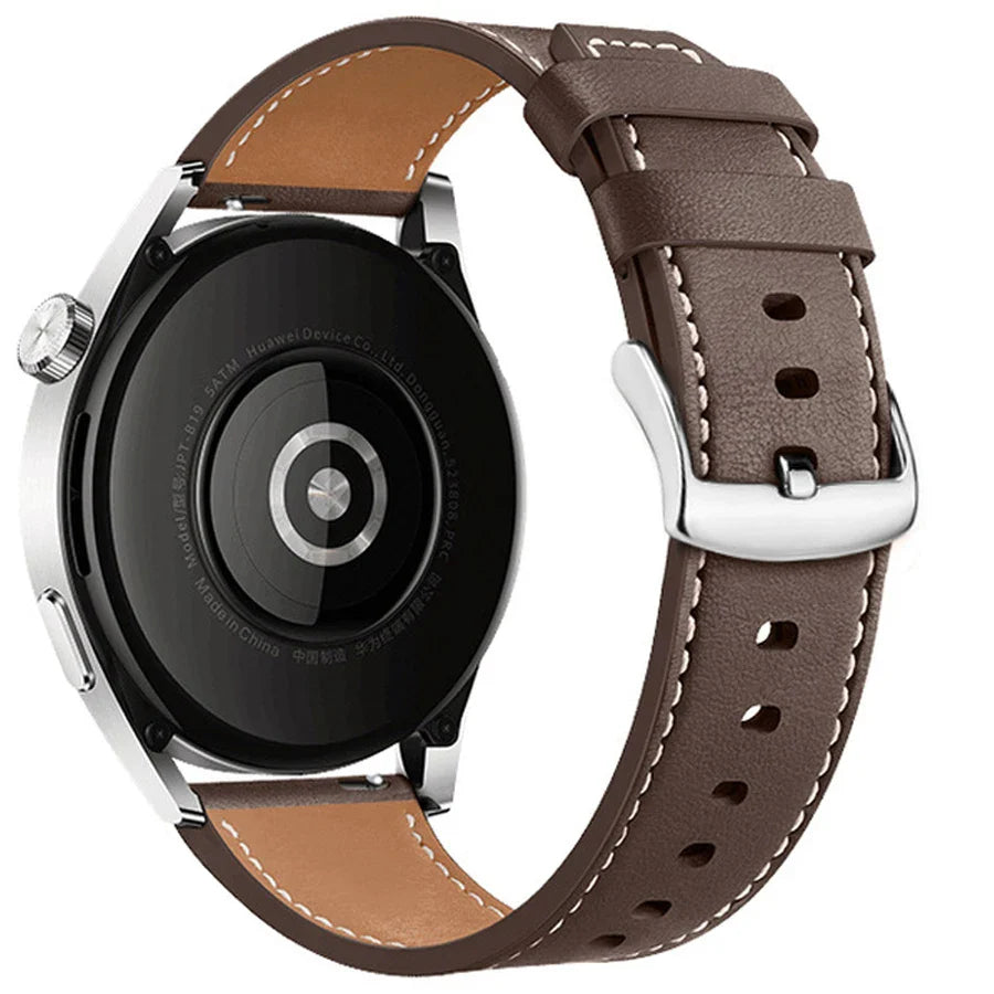 Brown Leather Strap for Google Pixel Watch 1 & 2 Smartwatch