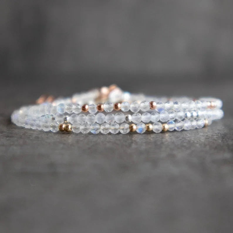 Fine Stone Bracelet Moonstone