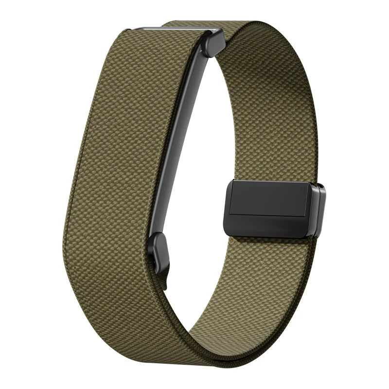 Bracelet en nylon pour montre Google Fitbit Air vert