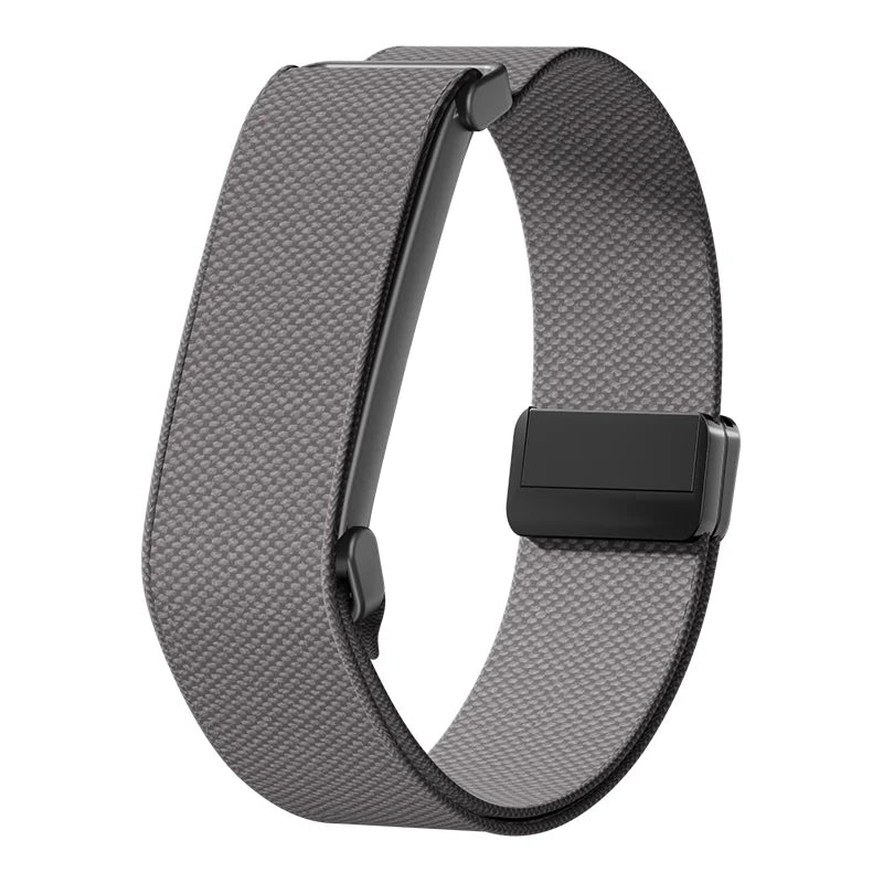 Bracelet en nylon pour montre Google Fitbit Air gris foncé