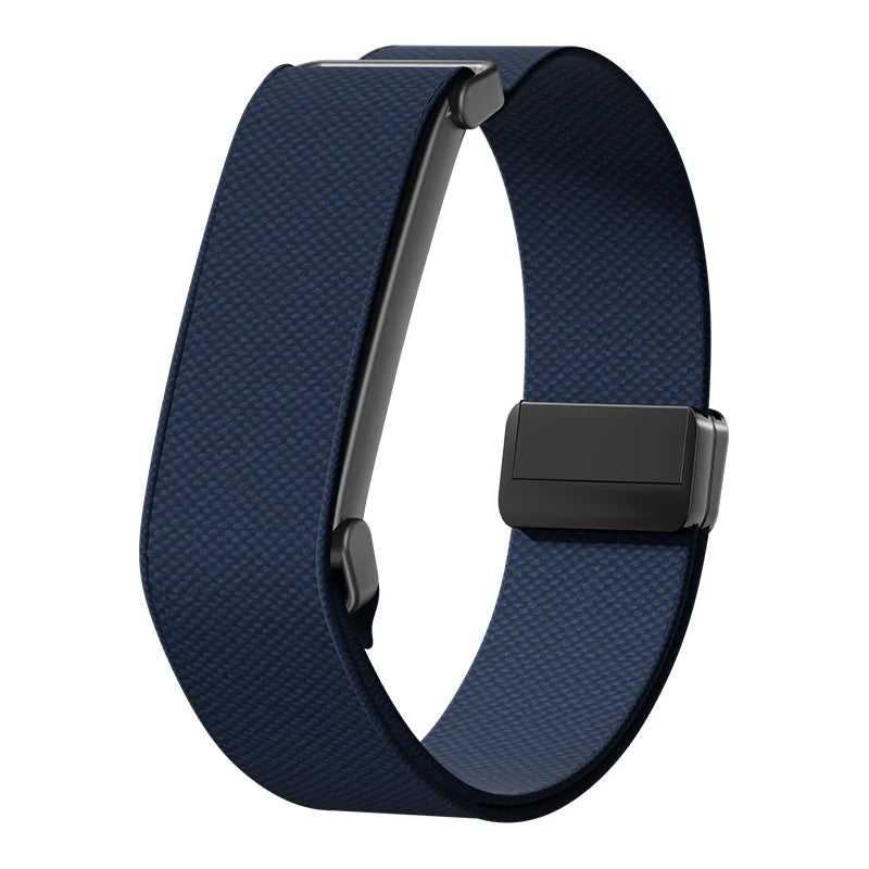 Bracelet en nylon pour montre Google Fitbit Air bleu