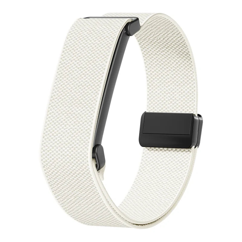 Bracelet en nylon pour montre Google Fitbit Air blanc