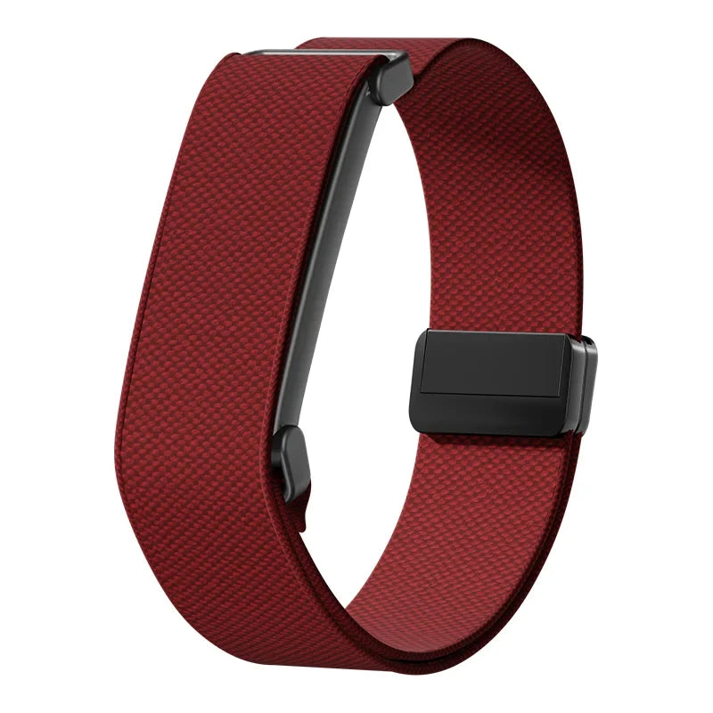 Bracelet en nylon pour montre Google Fitbit Air rouge
