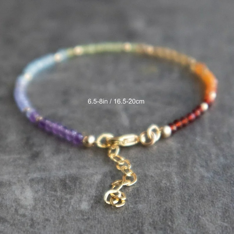 Natural Stone Bracelet 7 Chakras