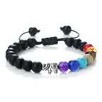 Natural Stone Bracelet and Elephant 7 Chakras 1