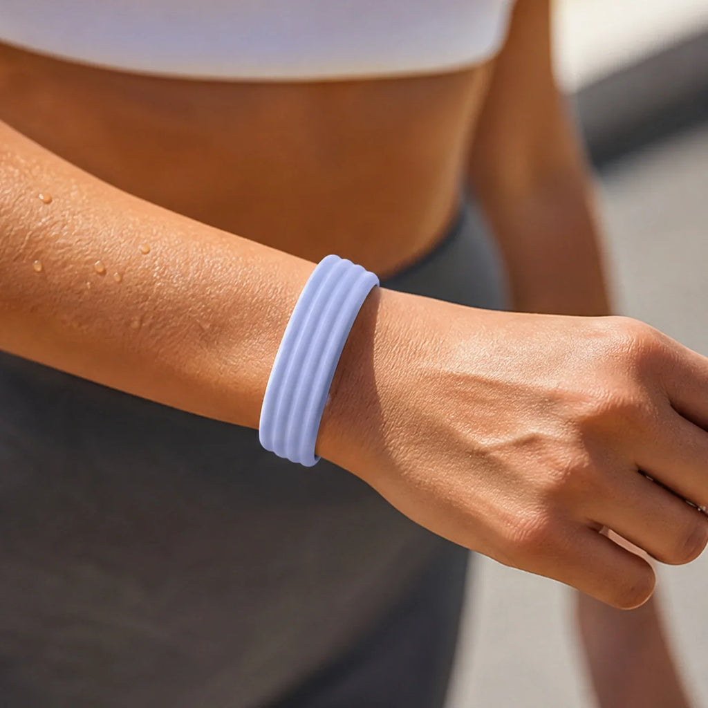 Bracelet en silicone pour montre Google Fitbit Air bleu
