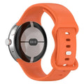 Silicone Strap Smartwatch Google Pixel Watch 1 & 2 orange