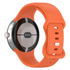 Silicone Strap Smartwatch Google Pixel Watch 1 & 2 orange