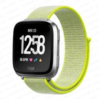 Fabric Watch Strap Fitbit Versa 3 Versa 4 Sense 2 neon