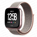 Fabric Watch Strap Fitbit Versa 3 Versa 4 Sense 2 pink
