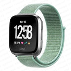 Fabric Watch Strap Fitbit Versa 3 Versa 4 Sense 2 green