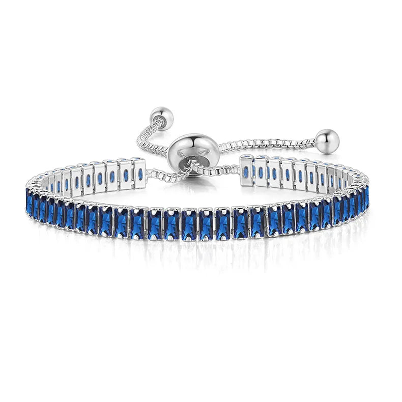 Bracelet en Zircon Coloré Pierre de Naissance