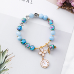 Ethnic Bracelet Sky Blue Woman