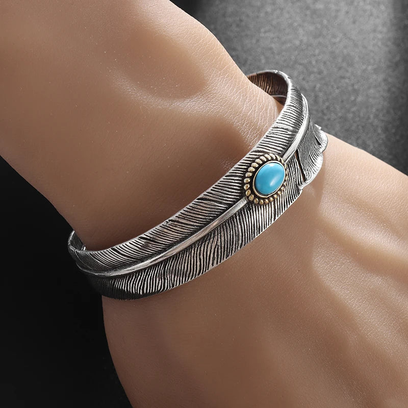 Ethnic Feather Bracelet
