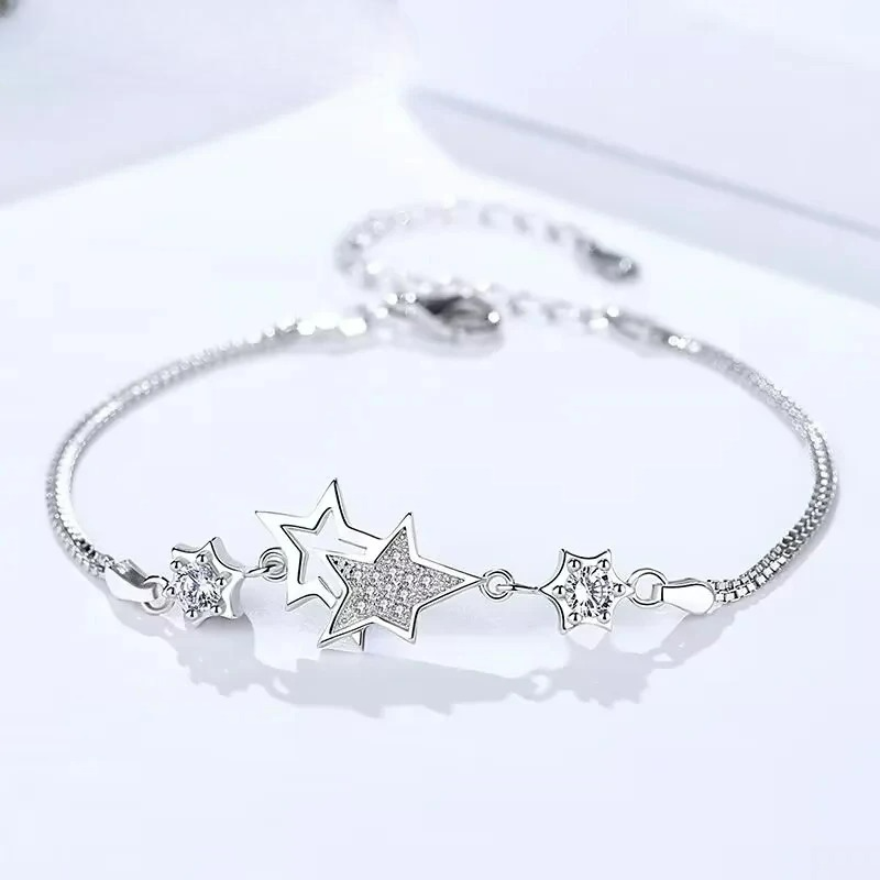 Stars and Crystal Bracelet