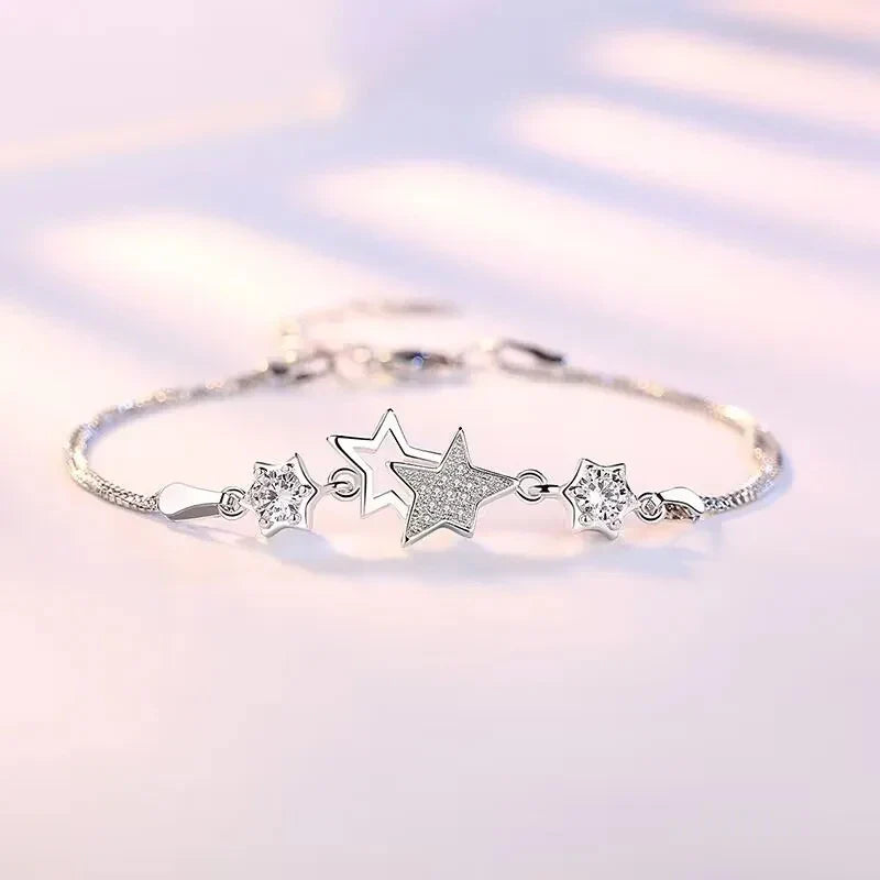 Bracelet Etoiles et Crystal