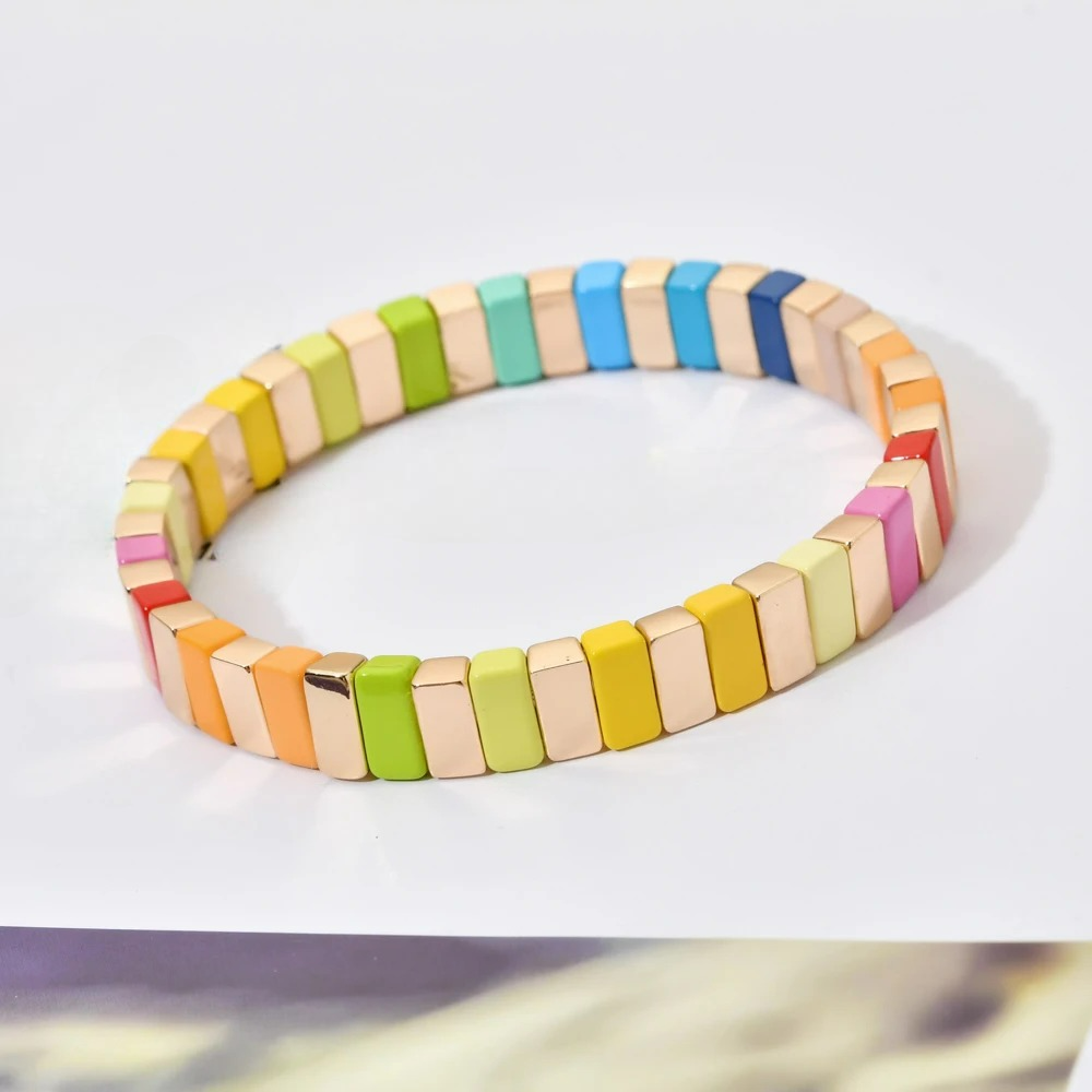 Bracelet femme arc-en-ciel