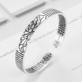 Buddhist Lotus Flower Bracelet for Women