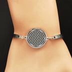 Bracelet Fleur de Vie Gourmette Mandala