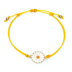 Yellow Sun Flower Bracelet
