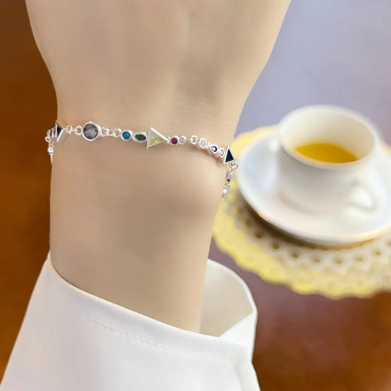 Colored Gemstone Bracelet - Exception®