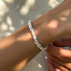 Pearl ID Bracelet for Women or Men