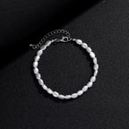 Pearl ID Bracelet for Women or Men