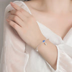 Lotus Flower ID Bracelet for Women