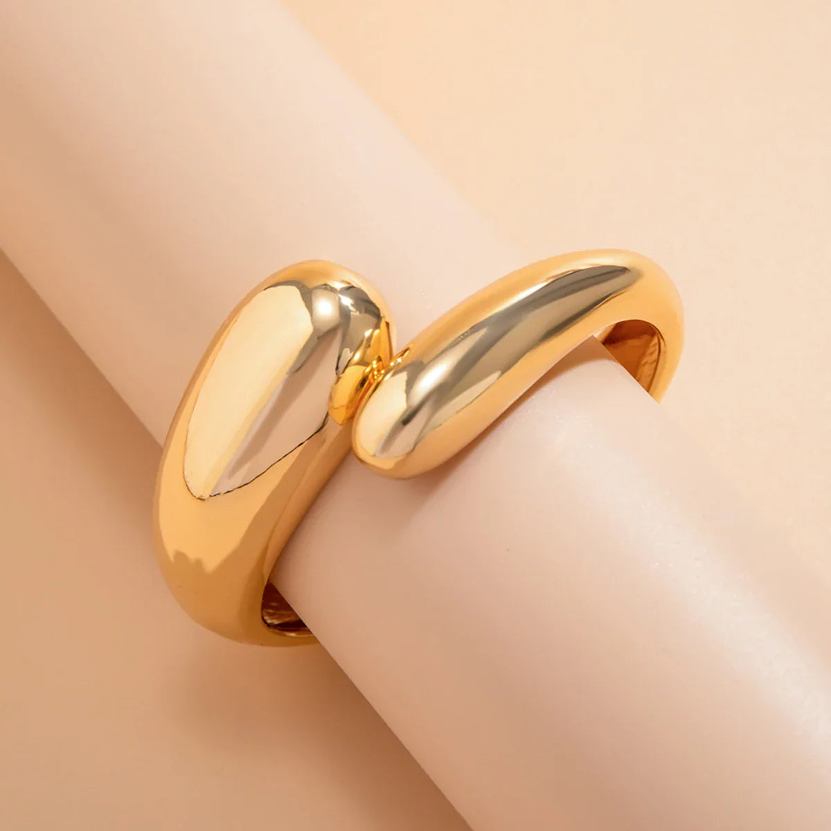 Gold Water Drop ID Bracelet