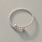 Women's ID Bracelet with Beads