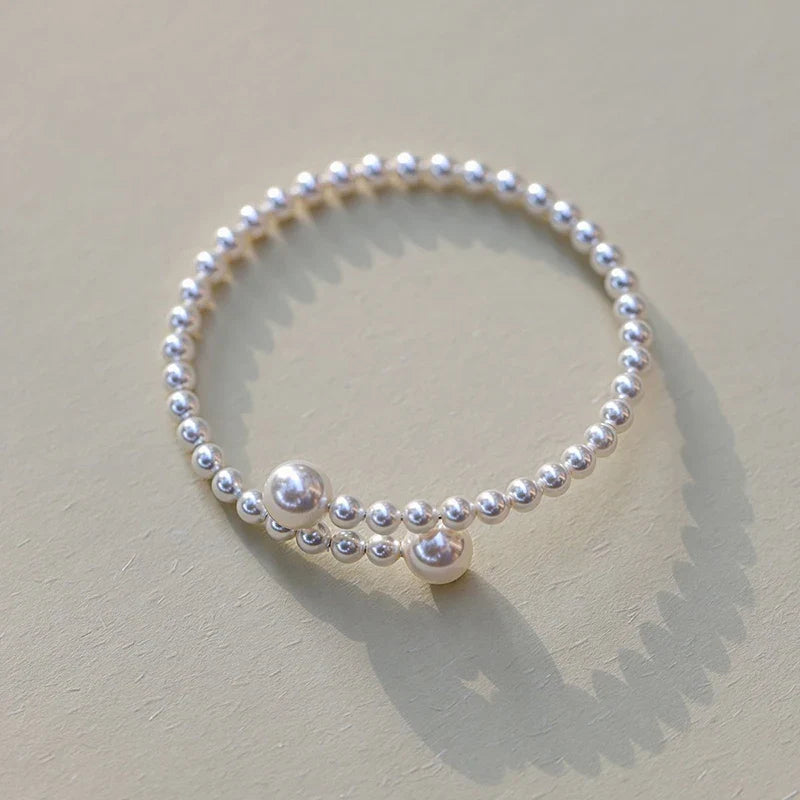 Women's ID Bracelet with Beads