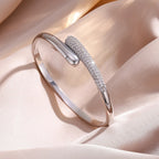 Bracelet Goutte d'Eau en Zircon pour Femme argent